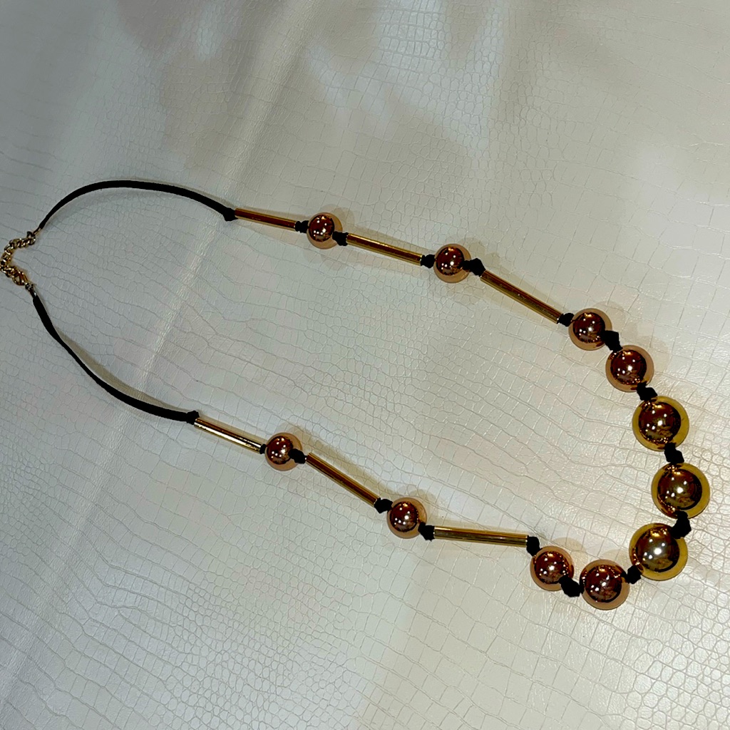Gold And Rose Gold Necklace